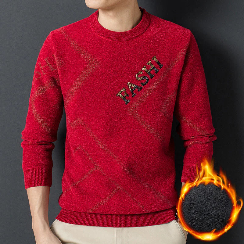 Thermal Fashion Knit Sweater